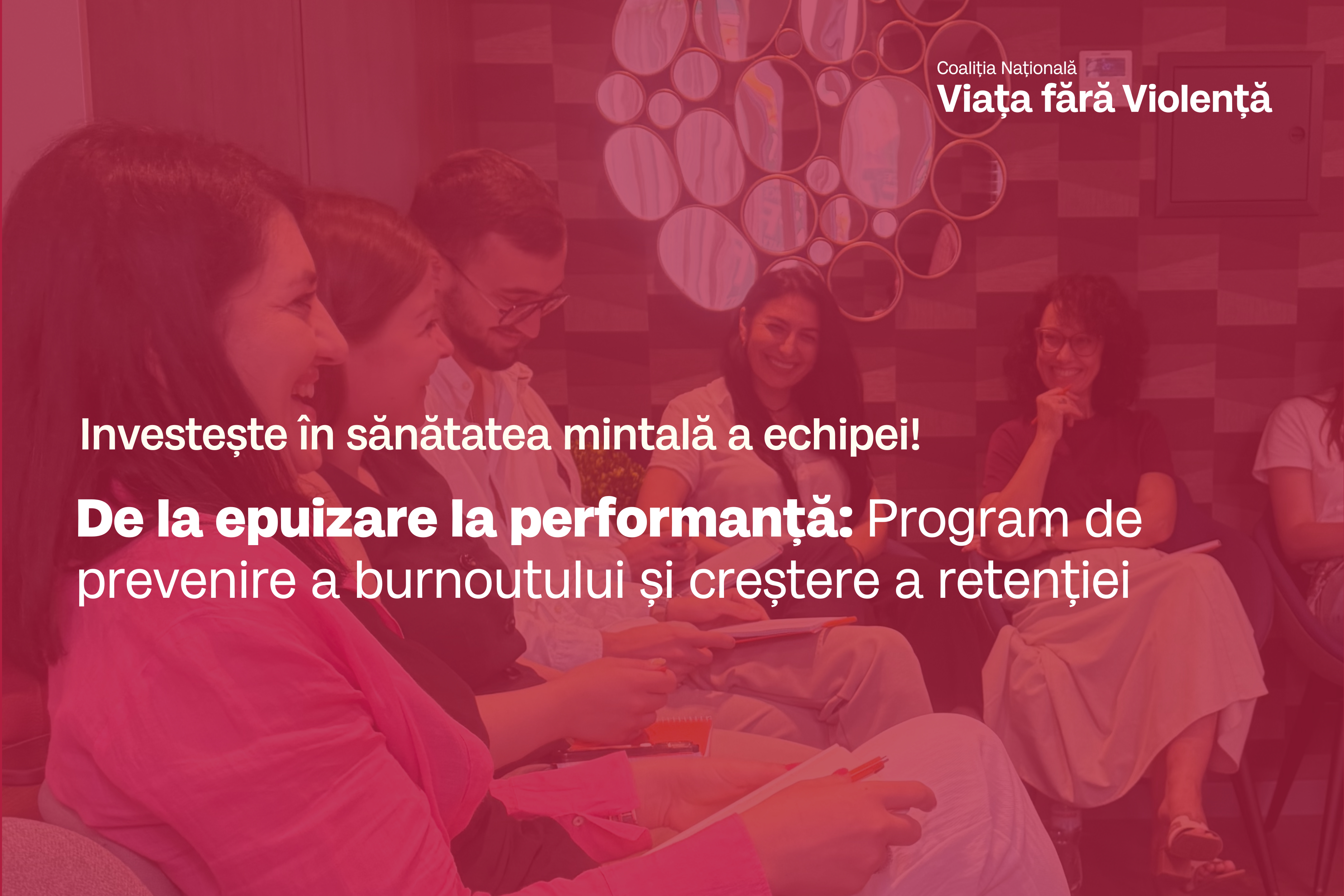 De la epuizare la performanță: Coaliția Națională lansează Programul „Bine cu sine” pentru companiile și ONG-urile din Moldova
