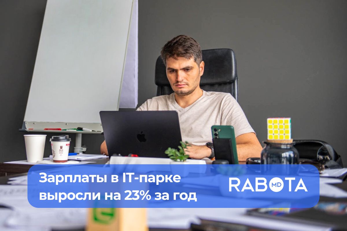 Средняя зарплата в IT-парке Молдовы превысила 50 000 леев